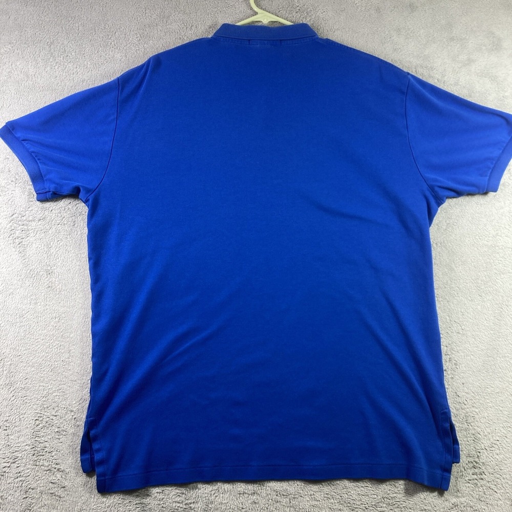 Ralph Lauren Polo Shirt Men Large Blue Preppy Casual Pony Logo Short Sleeve - Picture 13 of 13